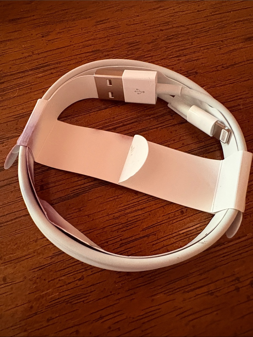 Apple White Lightning to USB-A Charging Cable